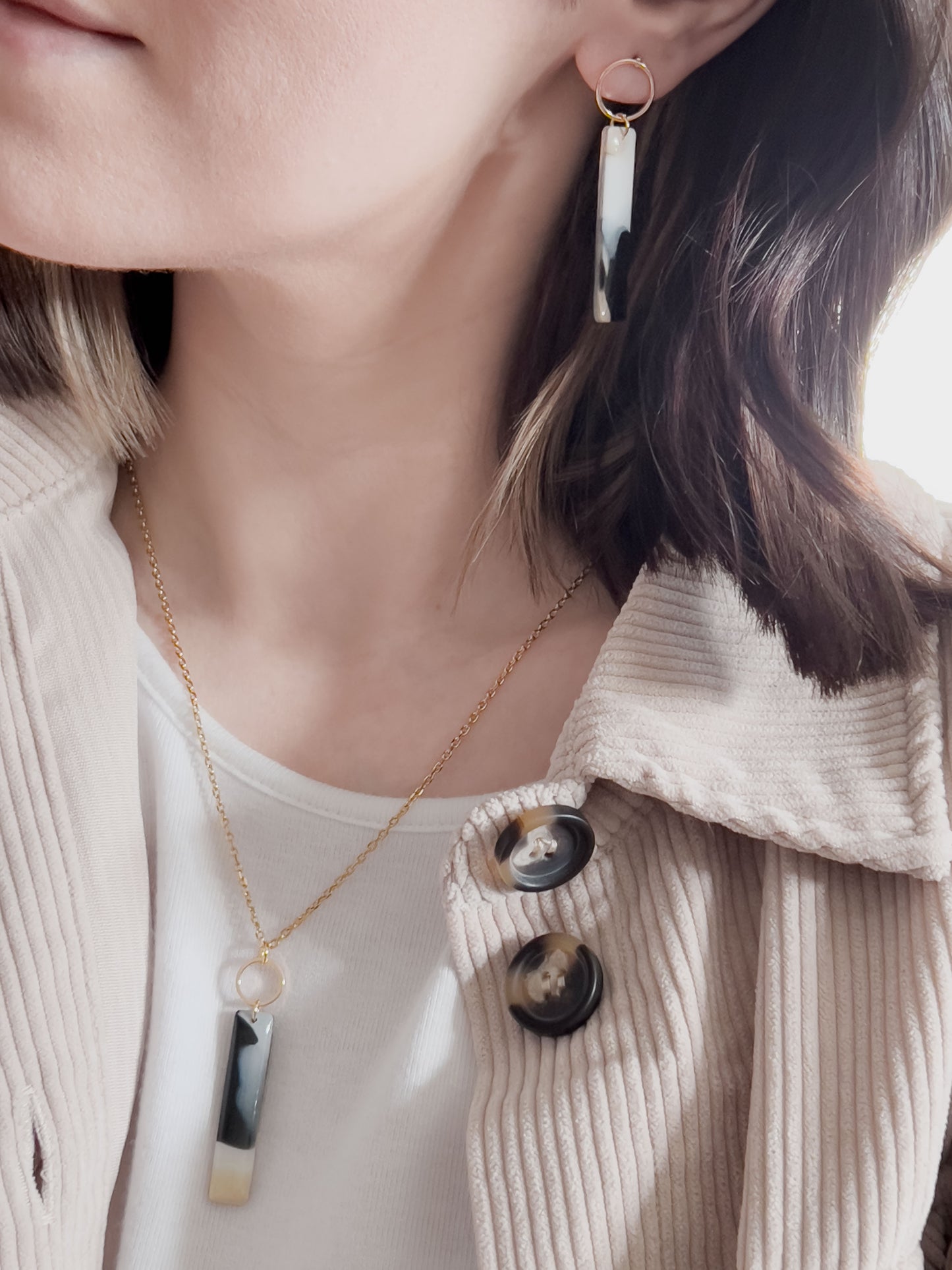 Base Col ✦ ALEA Earrings & Necklace Set