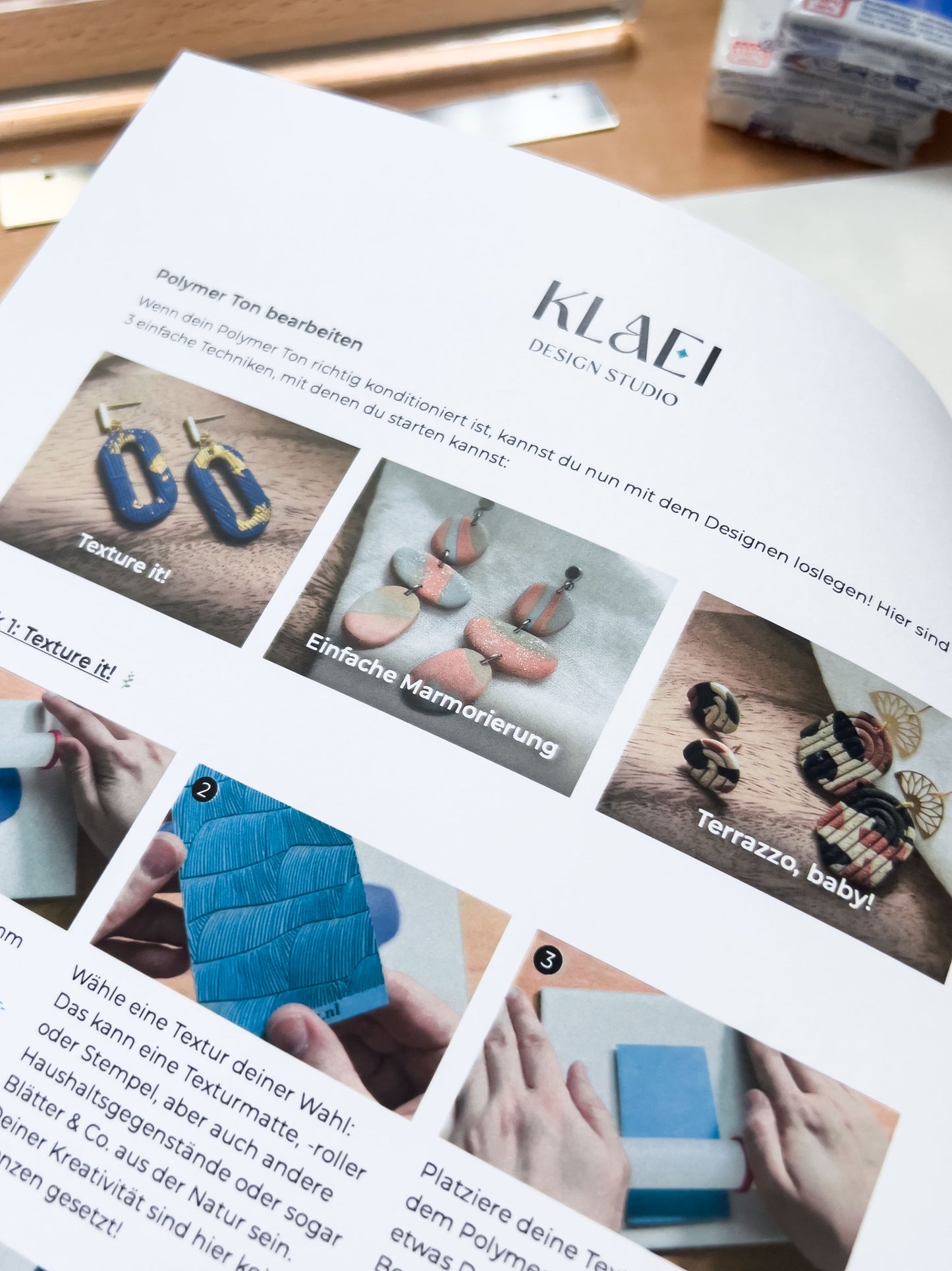 Guide ✦ Polymer Ton Schmuck erstellen: Die Basics inkl. 3 einfacher Techniken