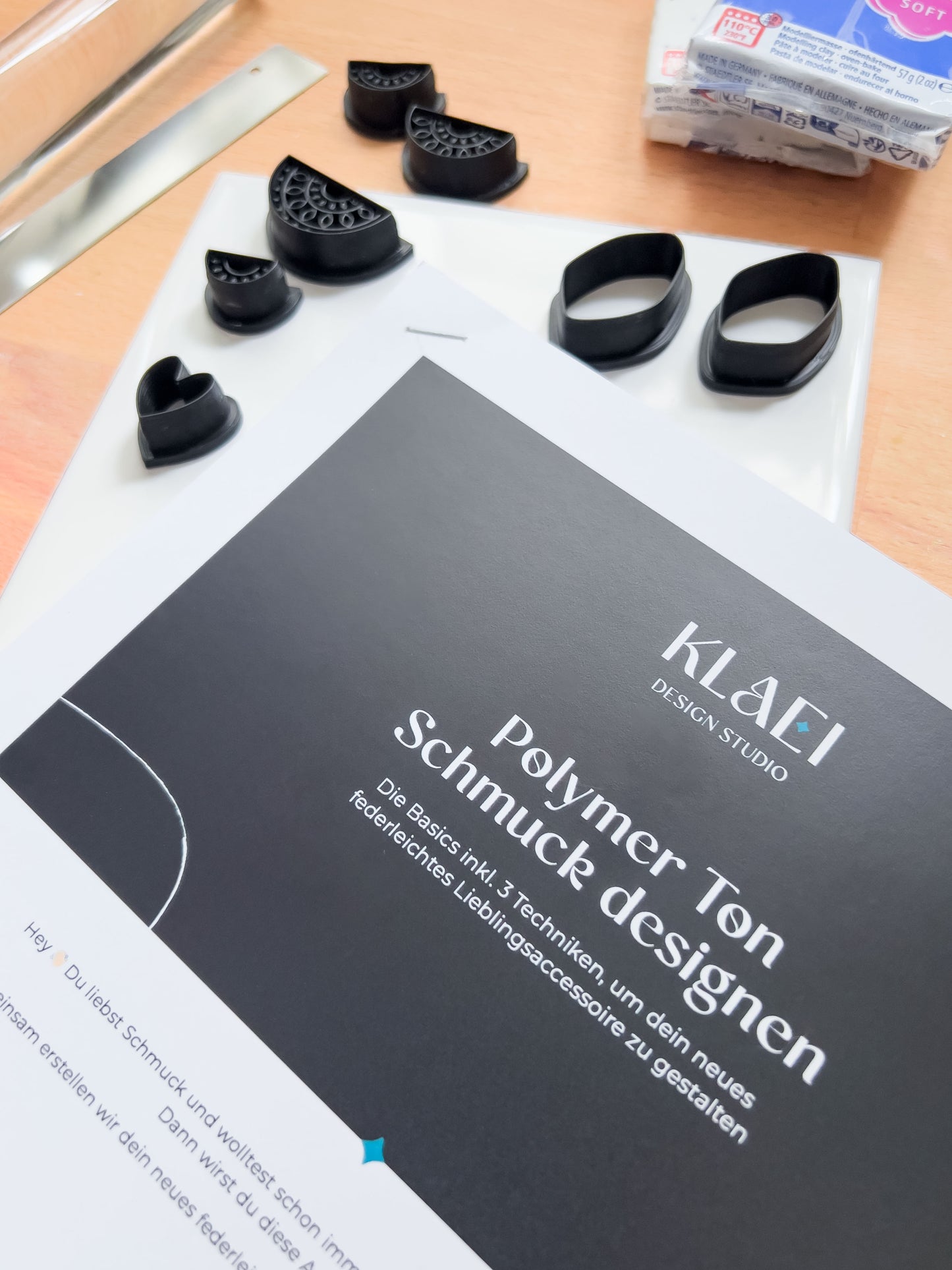 Guide ✦ Polymer Ton Schmuck erstellen: Die Basics inkl. 3 einfacher Techniken