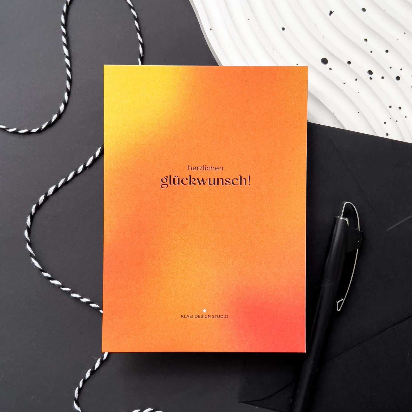 GREETING CARD Rainbow Set of 6