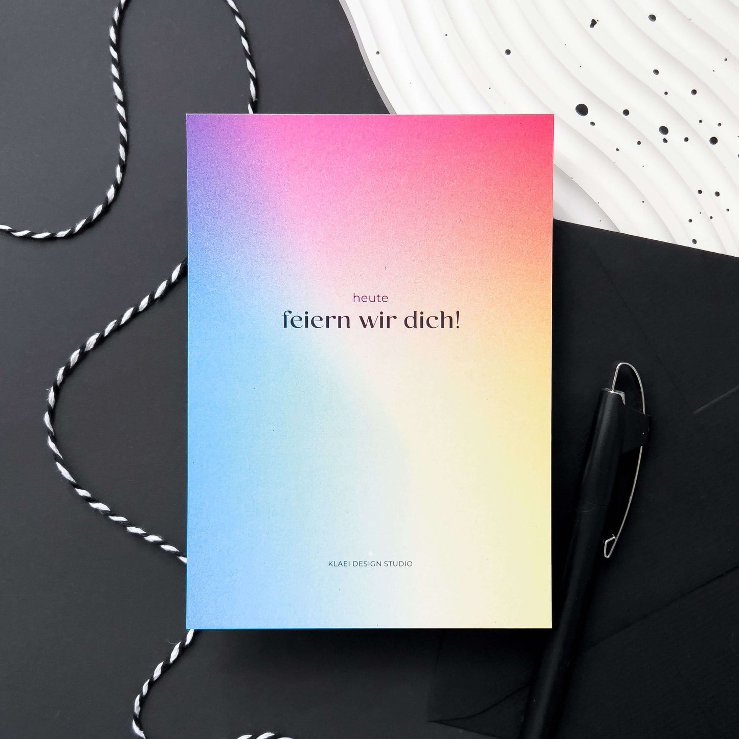 GREETING CARD Today we celebrate you!