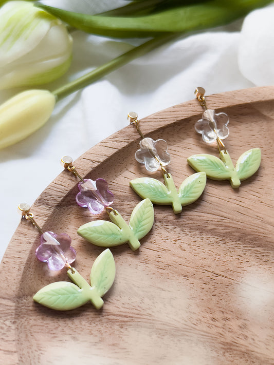 Col J ✦ Verspielte Blumen Ohrringe