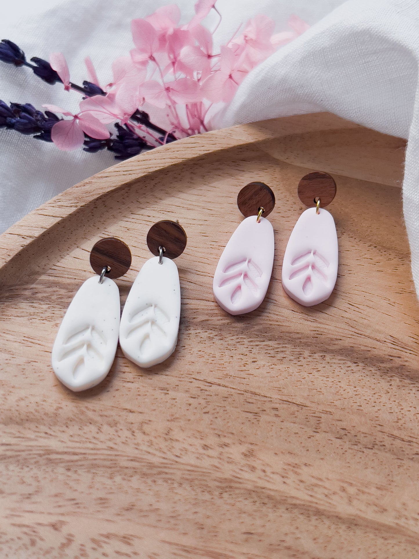 Col J ✦ Lange Blumen Ohrringe