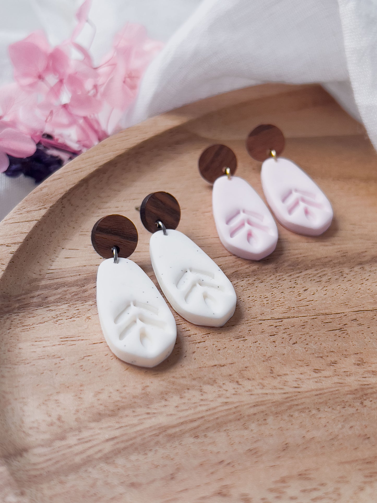 Col J ✦ Lange Blumen Ohrringe