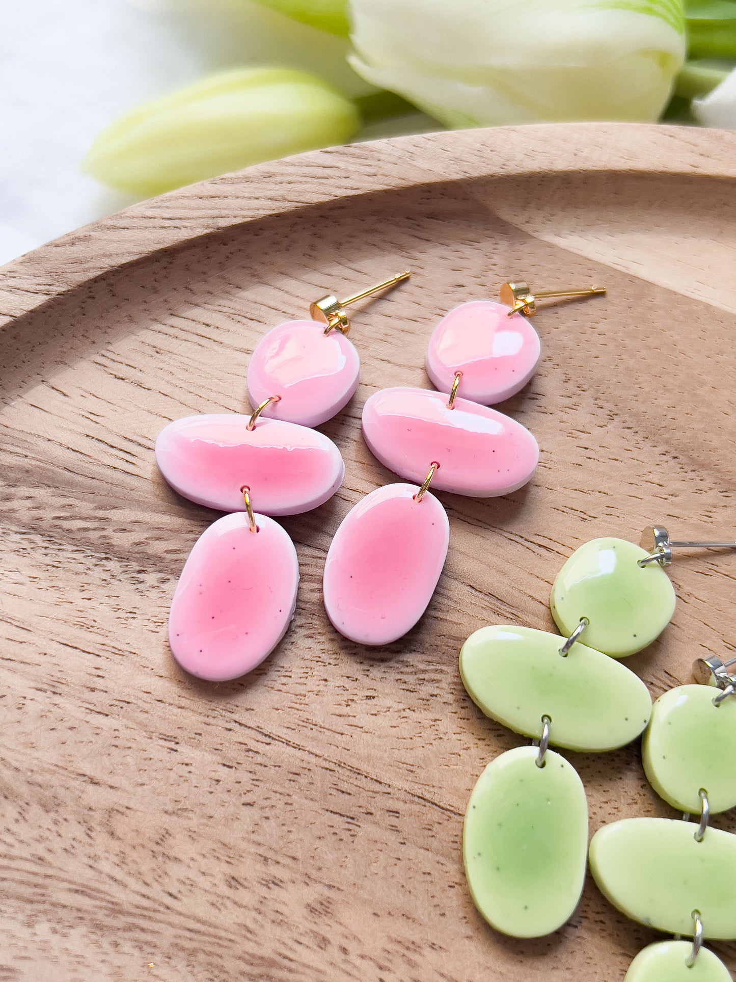 Col J ✦ Faux-Keramik Ohrringe