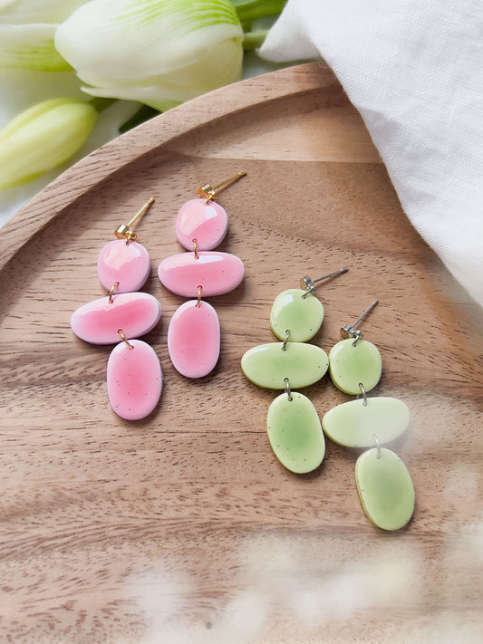 Col J ✦ Faux-Keramik Ohrringe