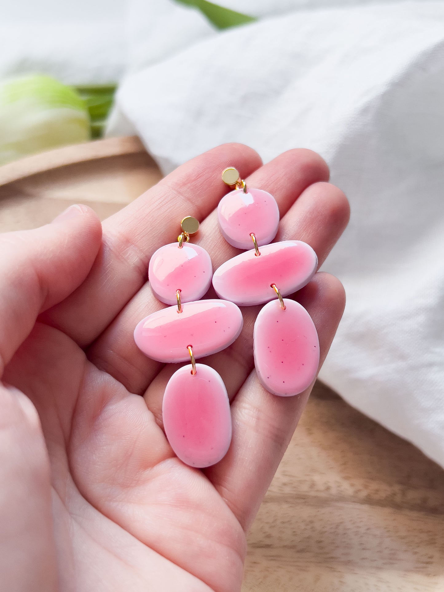 Col J ✦ Faux-Keramik Ohrringe