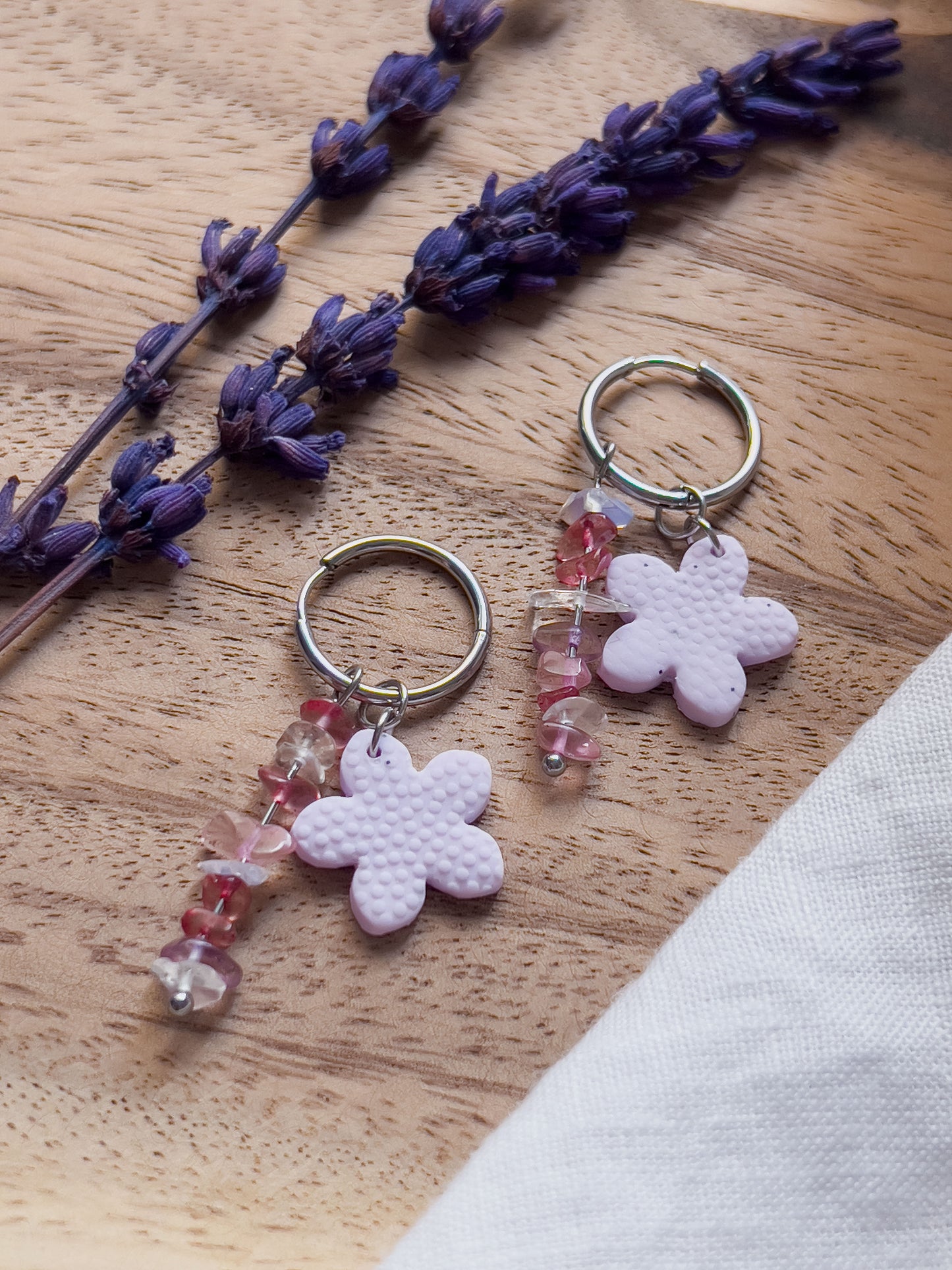 Col J ✦ Süße Blumen Creolen 3-in-1