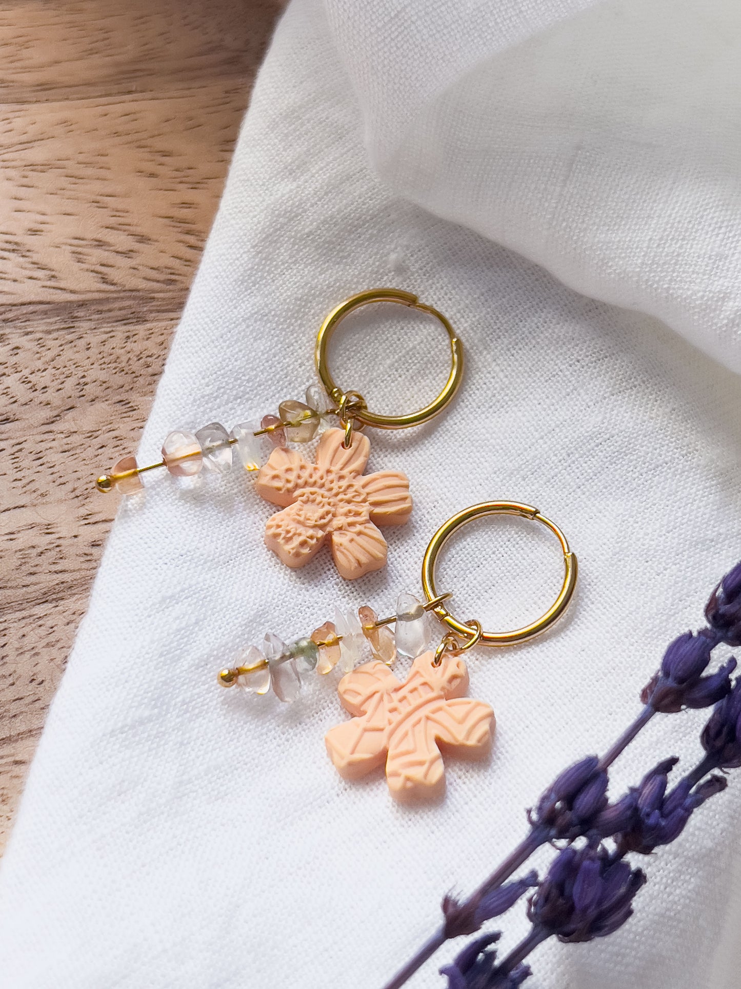 Col J ✦ Süße Blumen Creolen 3-in-1