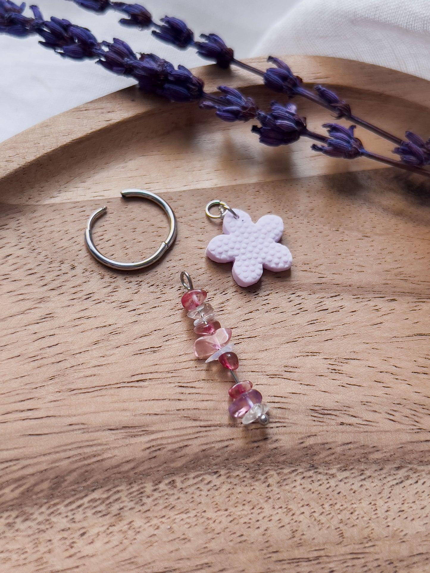 Col J ✦ Süße Blumen Creolen 3-in-1