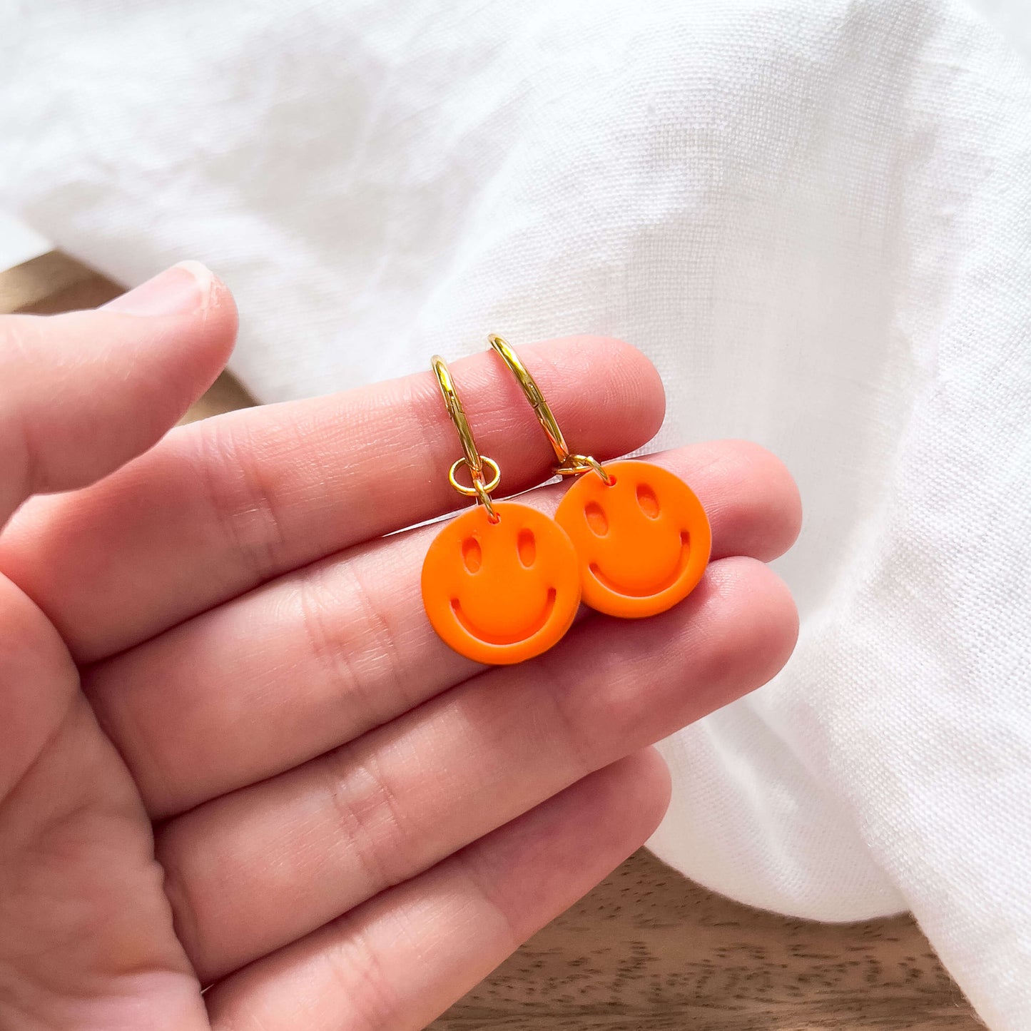 Col S ✦ Sommerliche Smile Creolen | 3 Varianten