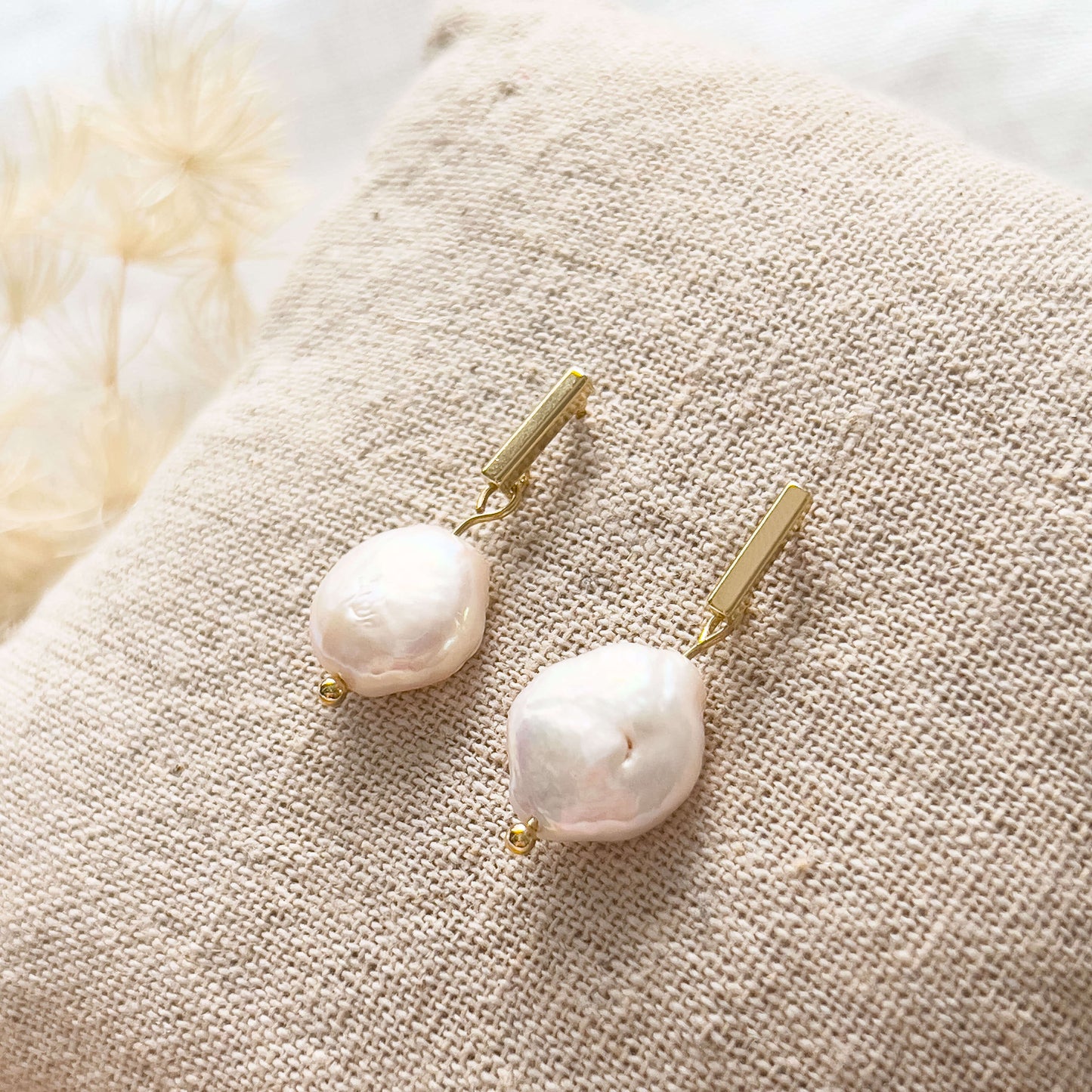 Base Col ✦ COIN Pearl Set with Earrings