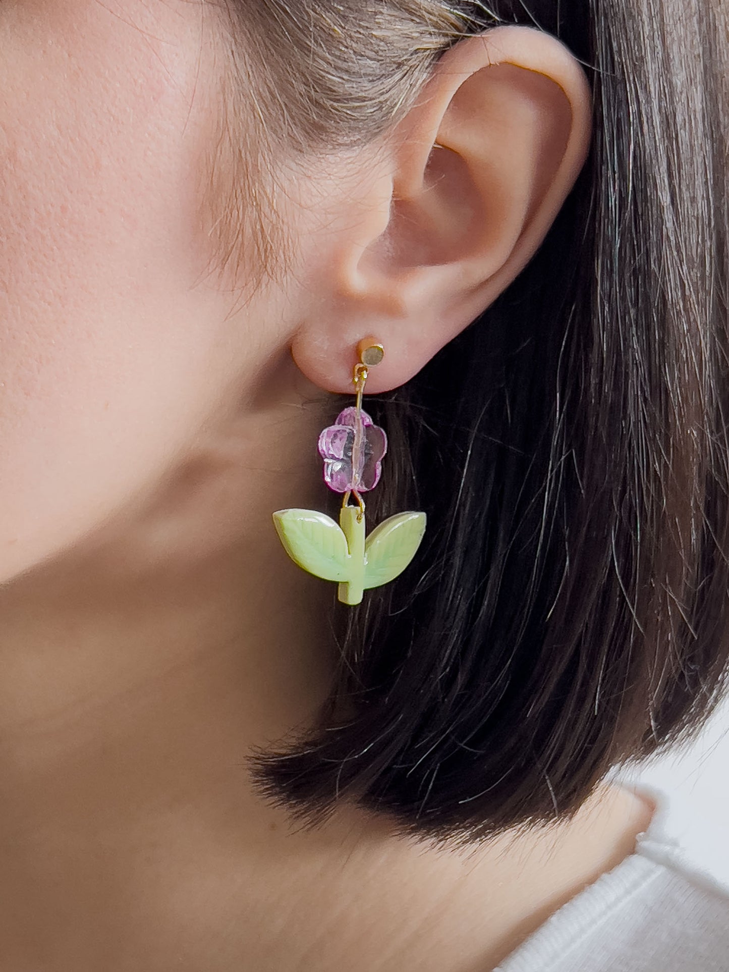 Col J ✦ Verspielte Blumen Ohrringe