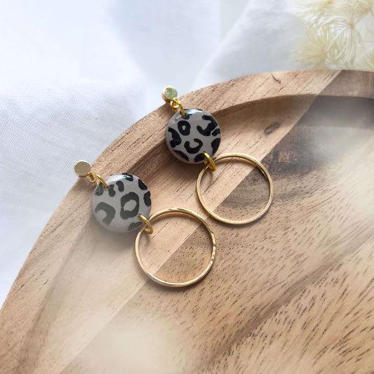 Base Col ✦ LEO Earrings Double-Row