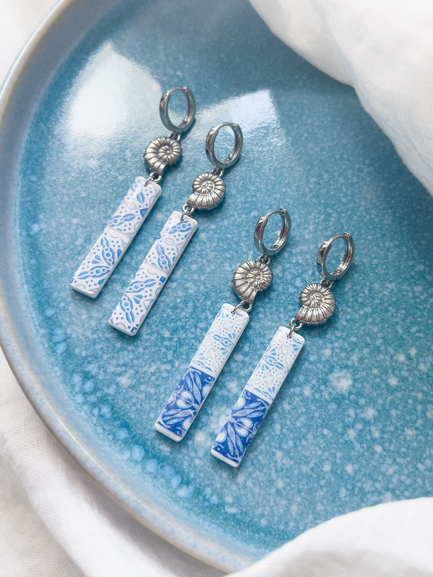 Col K ✦ Griechische lange Ohrringe