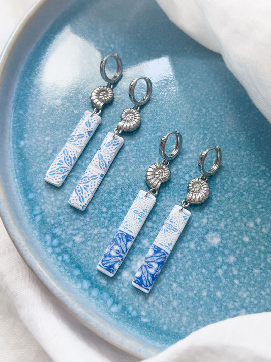 Col K ✦ Griechische lange Ohrringe