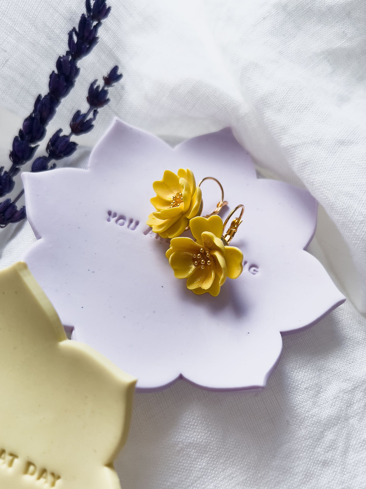 Col K ✦ Pastellfarbene Schmuckschale mit Spruch