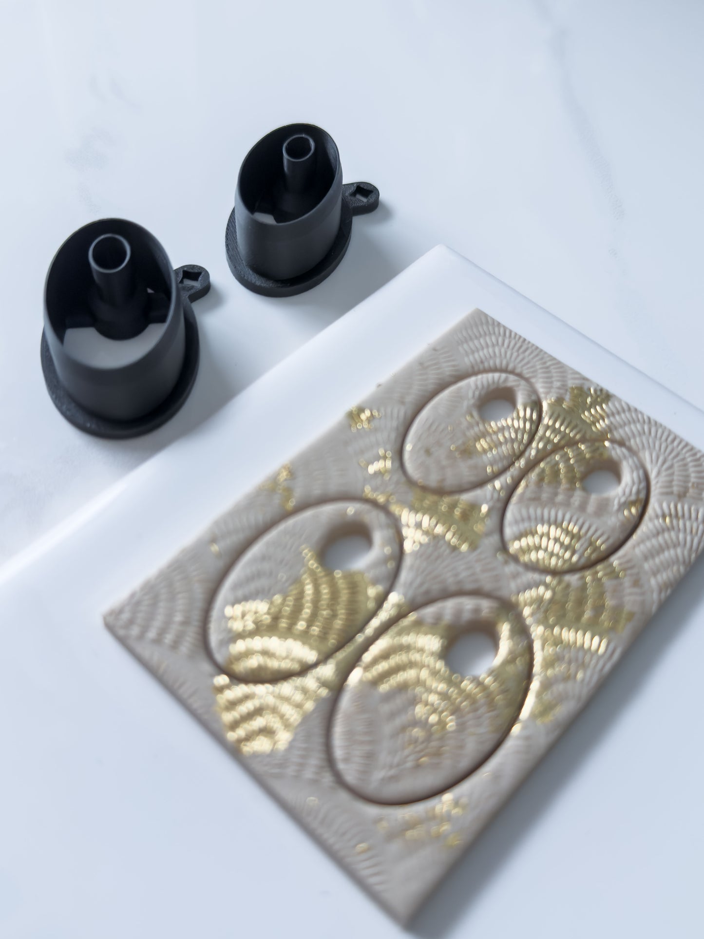 Ellipse Donut Polymer Clay Cutter