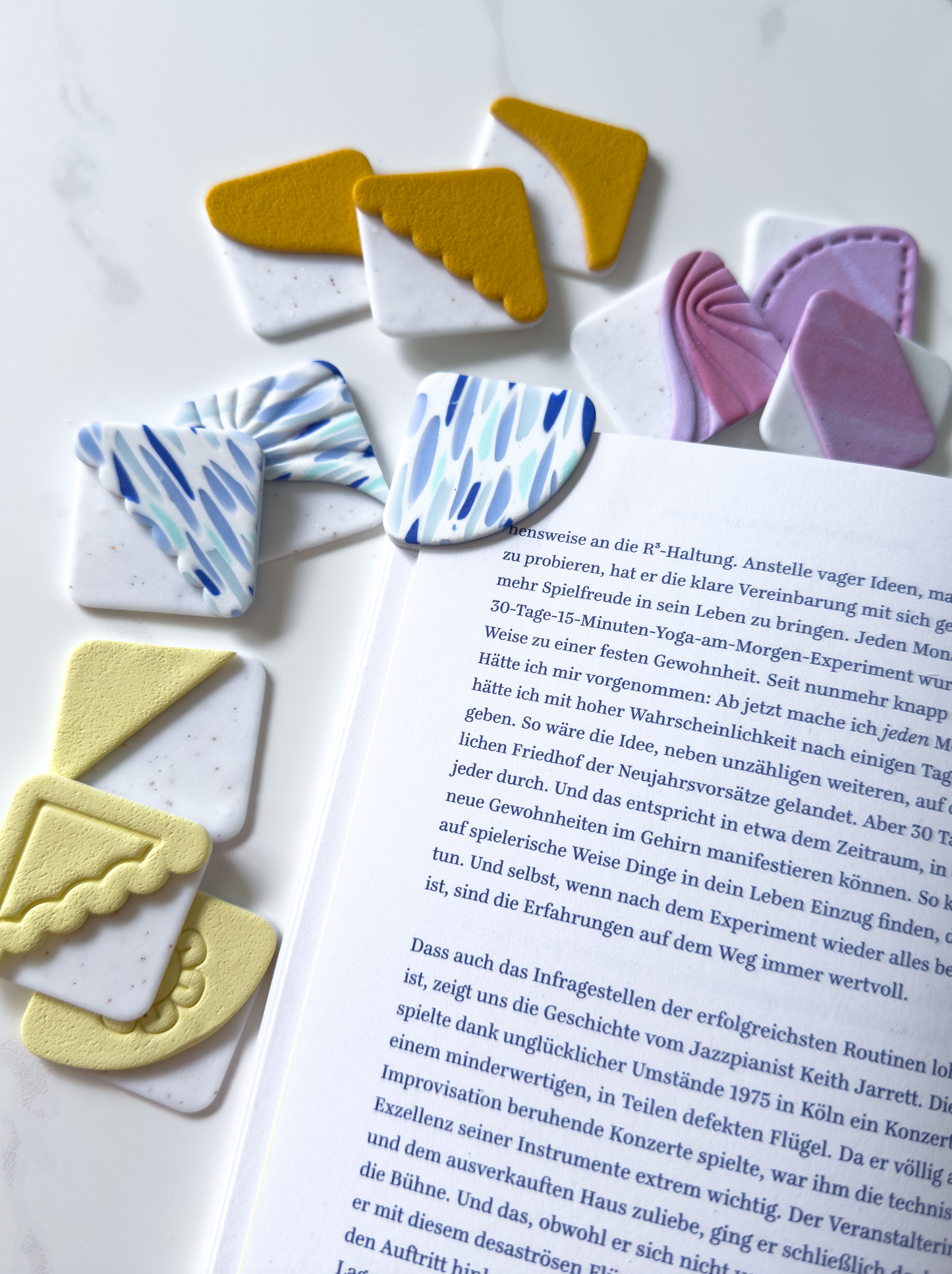 Square Corner Bookmark Polymer Clay Cutters