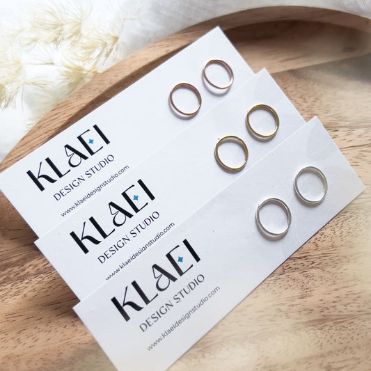 Base Col ✦ CIRCLE Earstuds