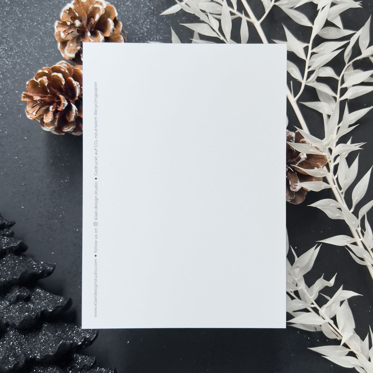 CHRISTMAS GREETING CARD Time for dreams that finally come true