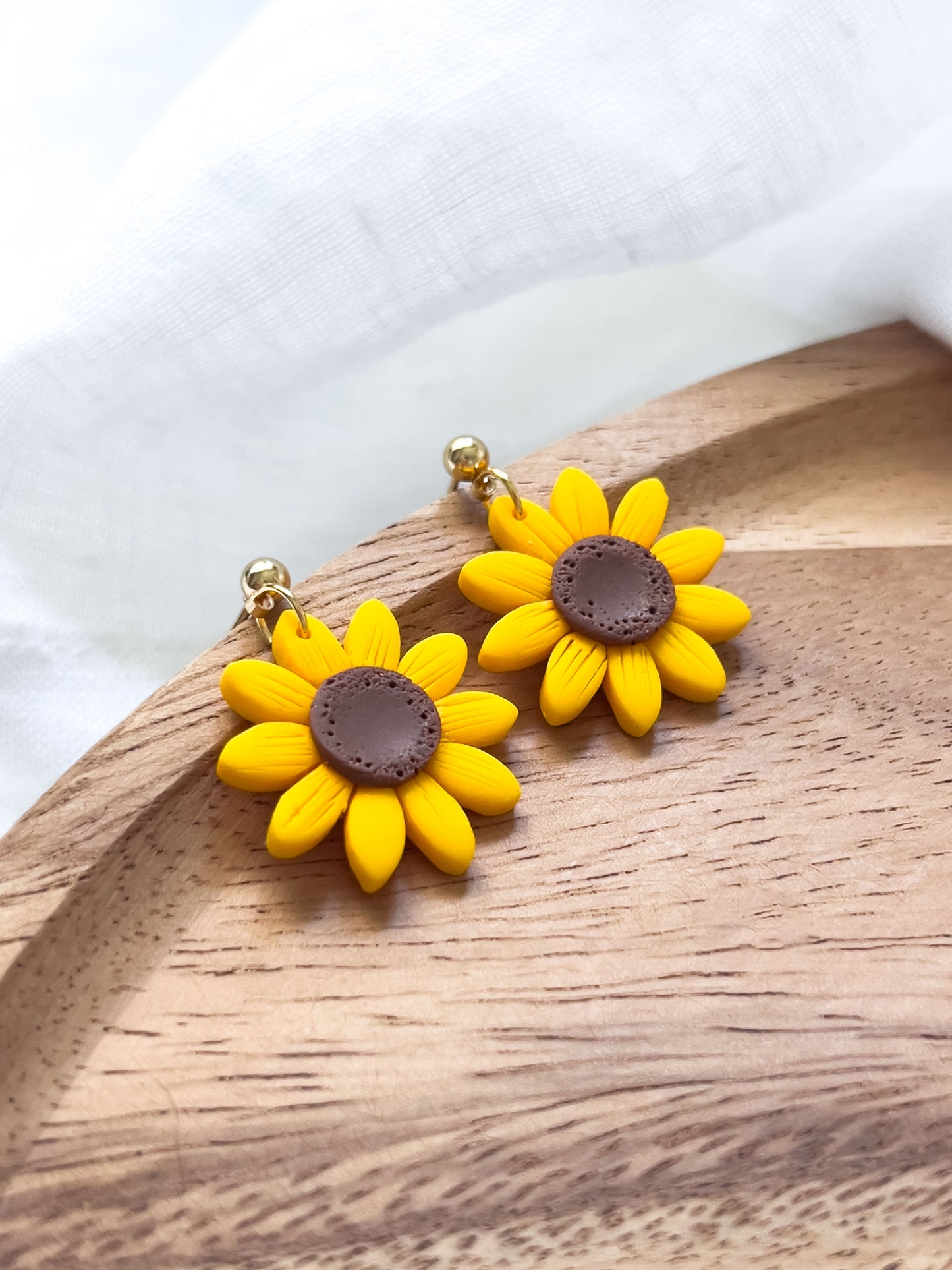 Col R ✦ Sonnenblumen Ohrringe