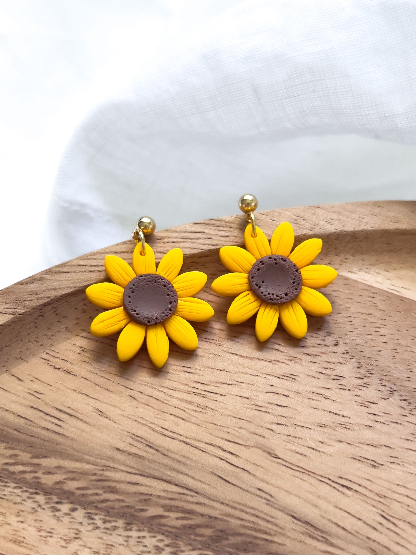 Col R ✦ Sonnenblumen Ohrringe