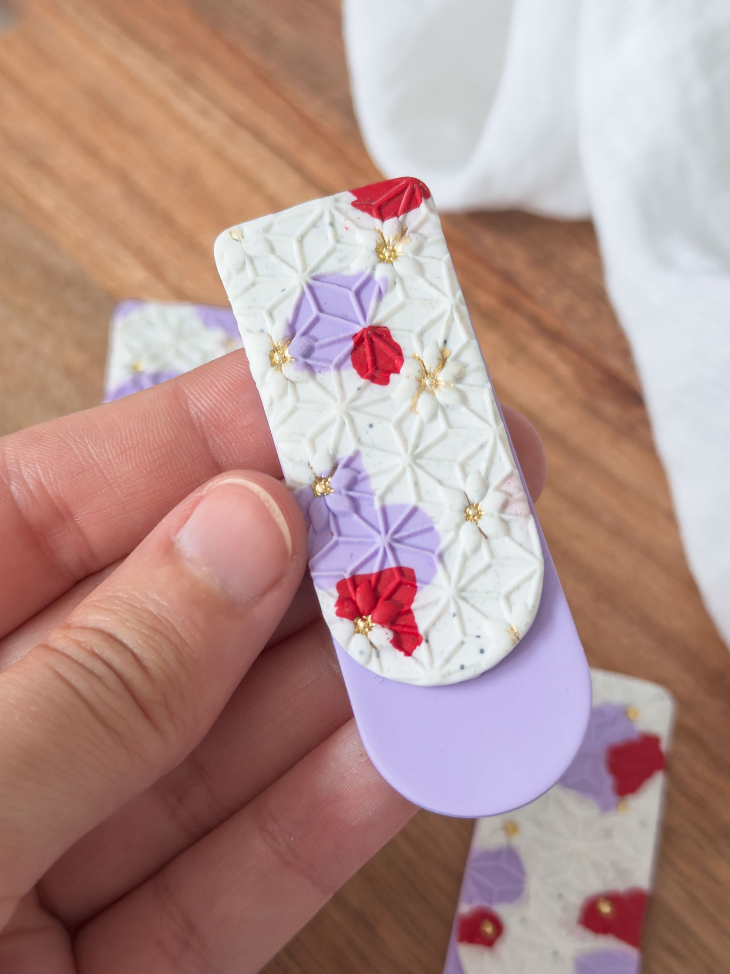 Without Limits Col ✦ Lilac Terrazzo Lesezeichen