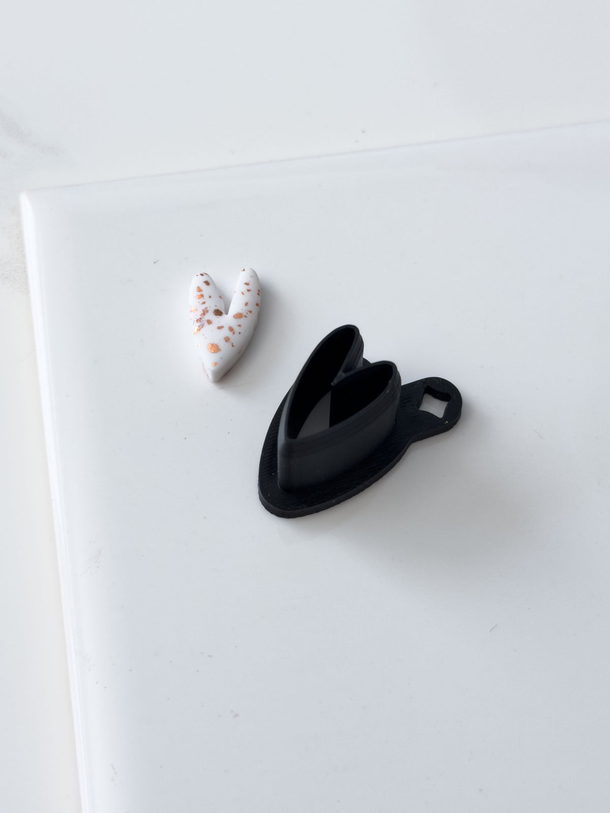 Heart #3 Polymer Clay Cutter