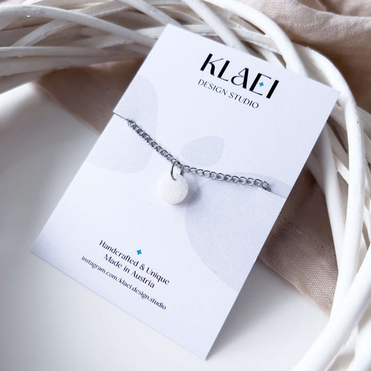 Translucent & White Bracelet