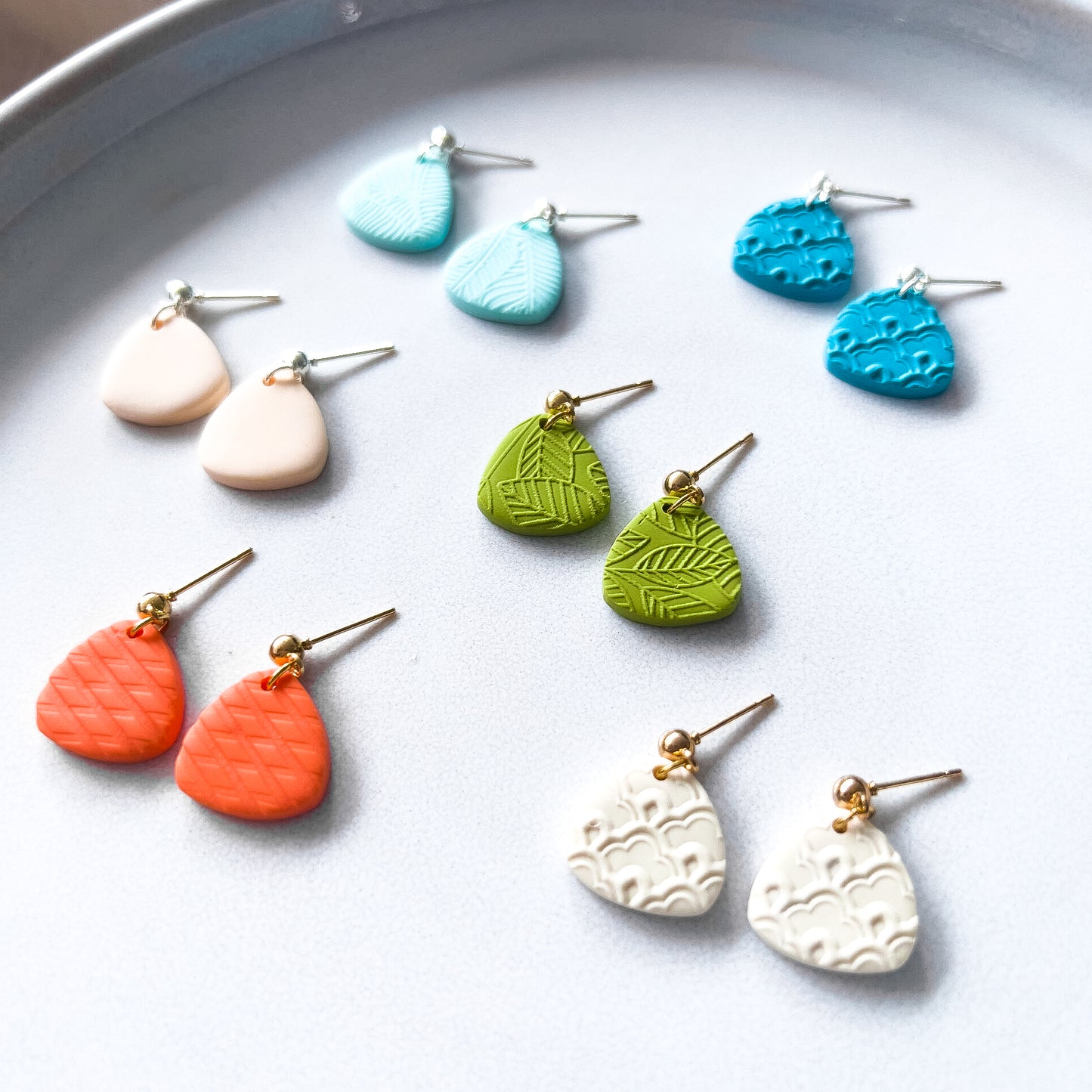 Small Triangle Earrings | 6 Colours