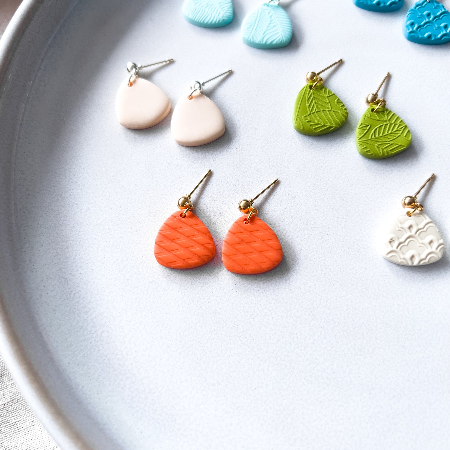 Small Triangle Earrings | 6 Colours