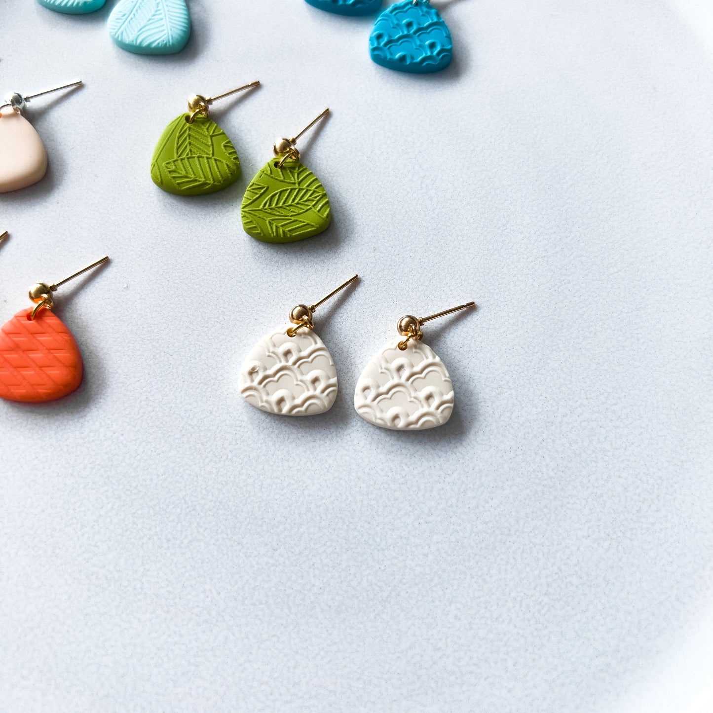 Small Triangle Earrings | 6 Colours