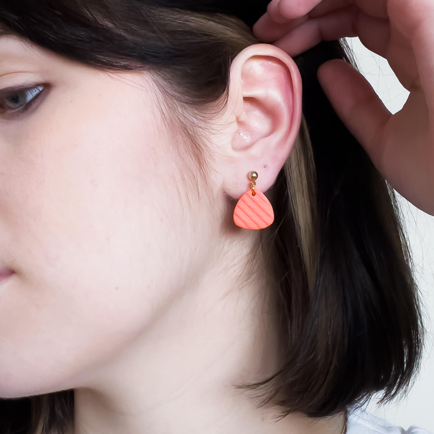 Small Triangle Earrings | 6 Colours