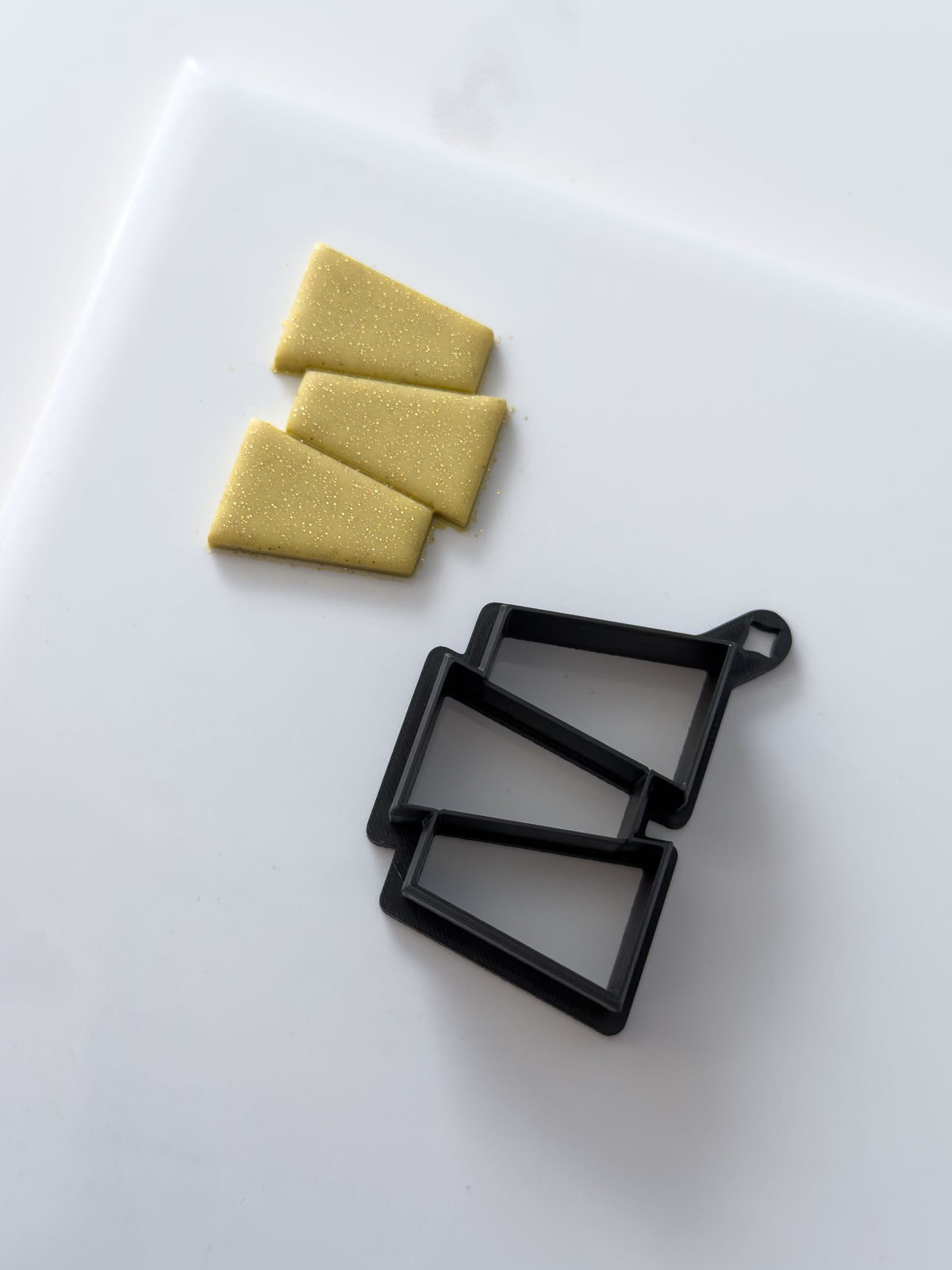 3-tiered Trapezoid Statement Polymer Clay Cutter