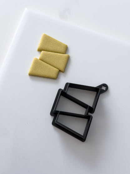 3-tiered Trapezoid Statement Polymer Clay Cutter
