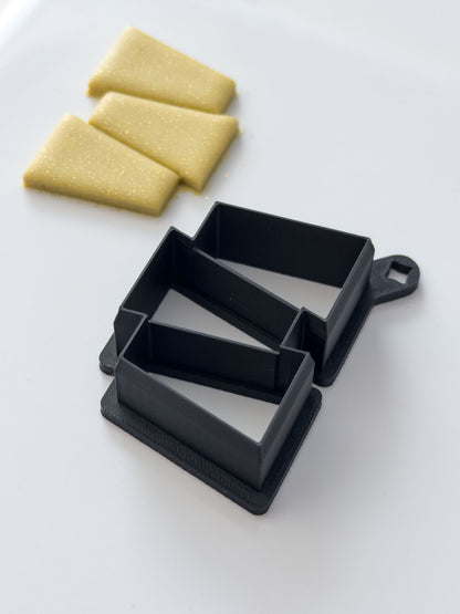 3-tiered Trapezoid Statement Polymer Clay Cutter