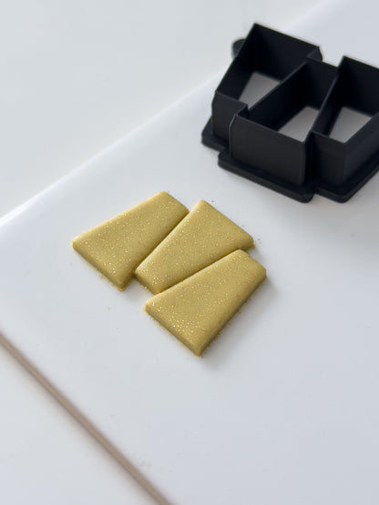 3-tiered Trapezoid Statement Polymer Clay Cutter