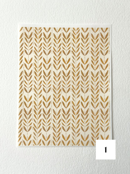 Autumn Harvest: Harvest Gold ✦ Transfer Paper