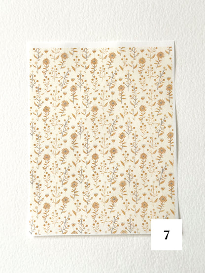 Autumn Harvest: Harvest Gold ✦ Transfer Paper