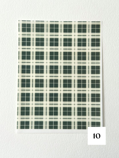 Autumn Harvest: Forest Green ✦ Transfer Paper