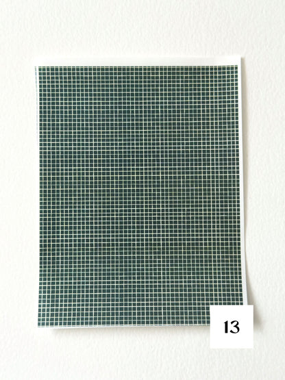 Autumn Harvest: Forest Green ✦ Transfer Paper