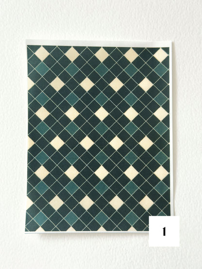 Autumn Harvest: Forest Green ✦ Transfer Paper