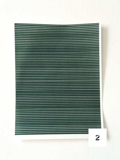 Autumn Harvest: Forest Green ✦ Transfer Paper