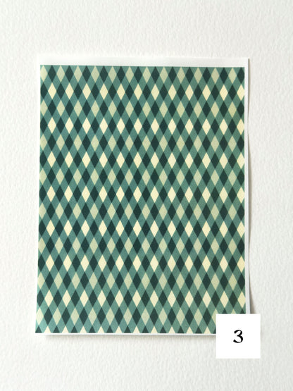 Autumn Harvest: Forest Green ✦ Transfer Paper