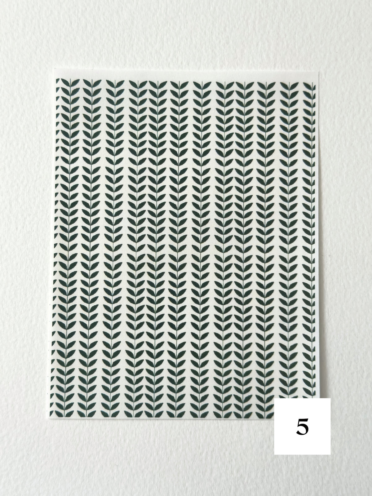 Autumn Harvest: Forest Green ✦ Transfer Paper