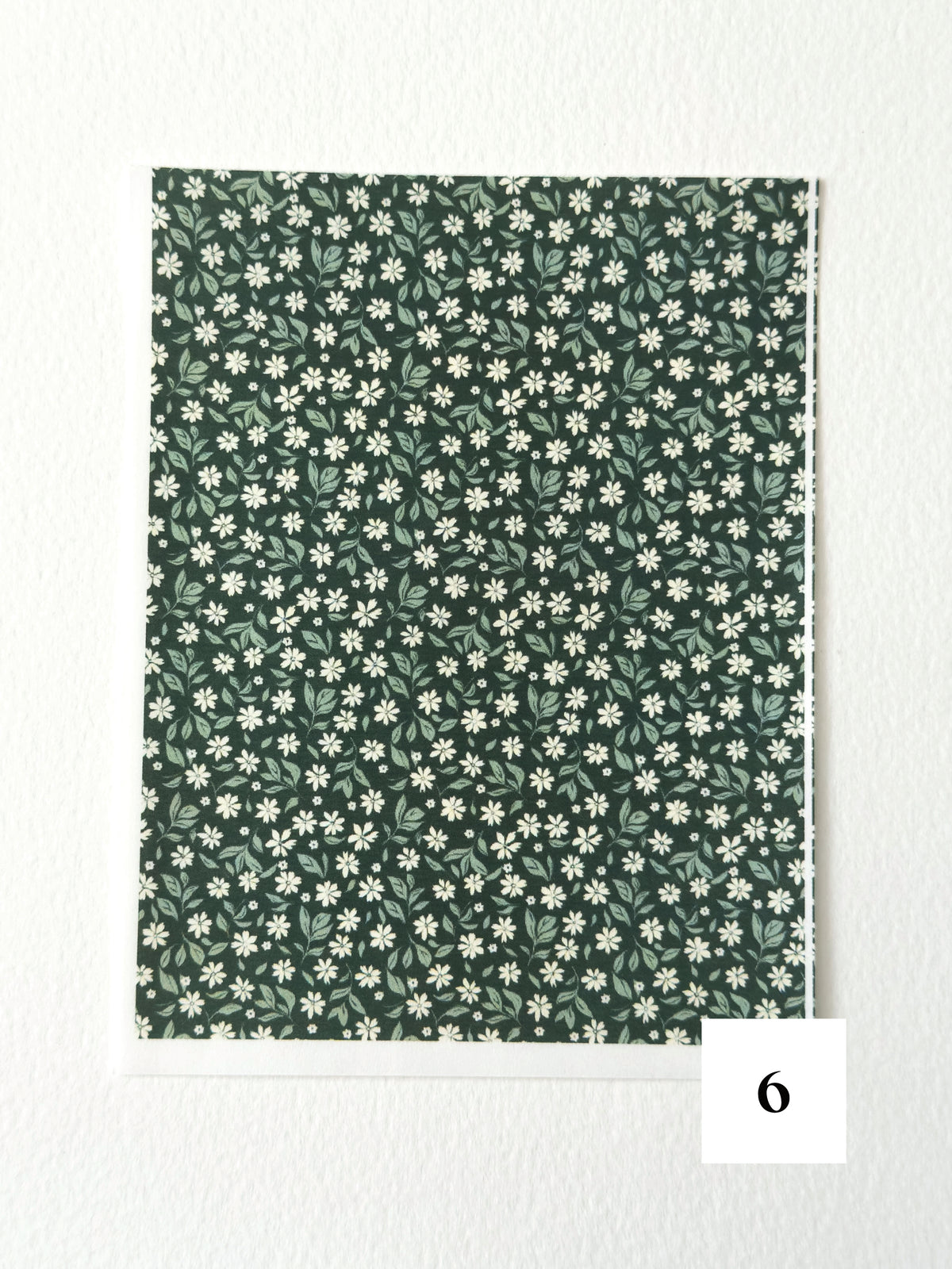 Autumn Harvest: Forest Green ✦ Transfer Paper