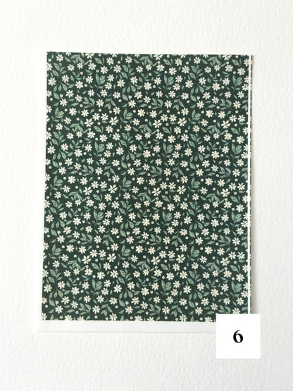 Autumn Harvest: Forest Green ✦ Transfer Paper