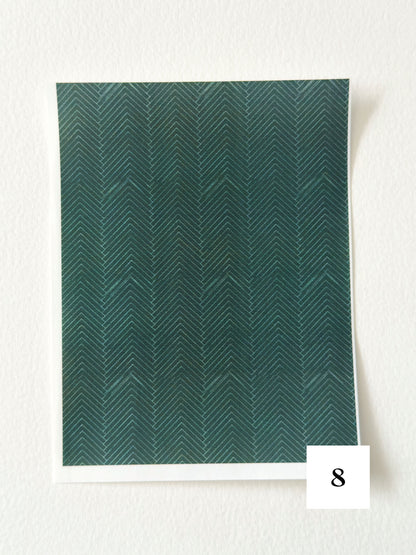 Autumn Harvest: Forest Green ✦ Transfer Paper
