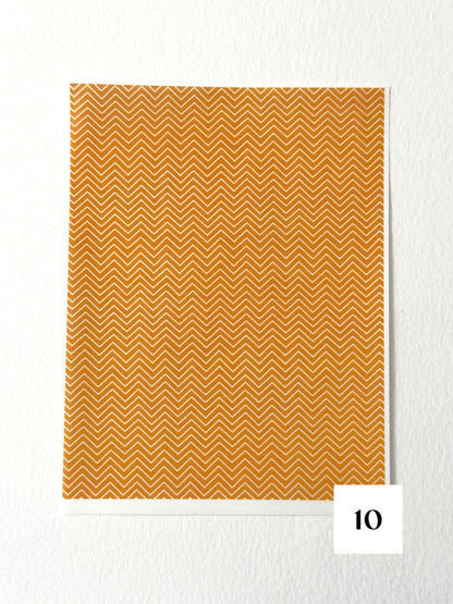 Autumn Harvest: Pumpkin Orange ✦ Transfer Paper